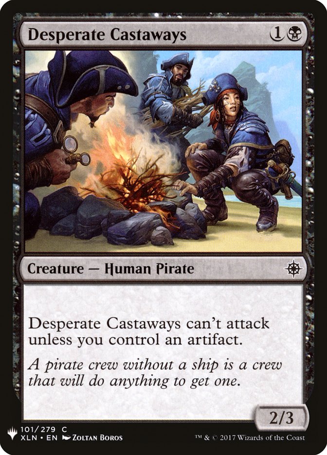 Desperate Castaways - The List (PLST)