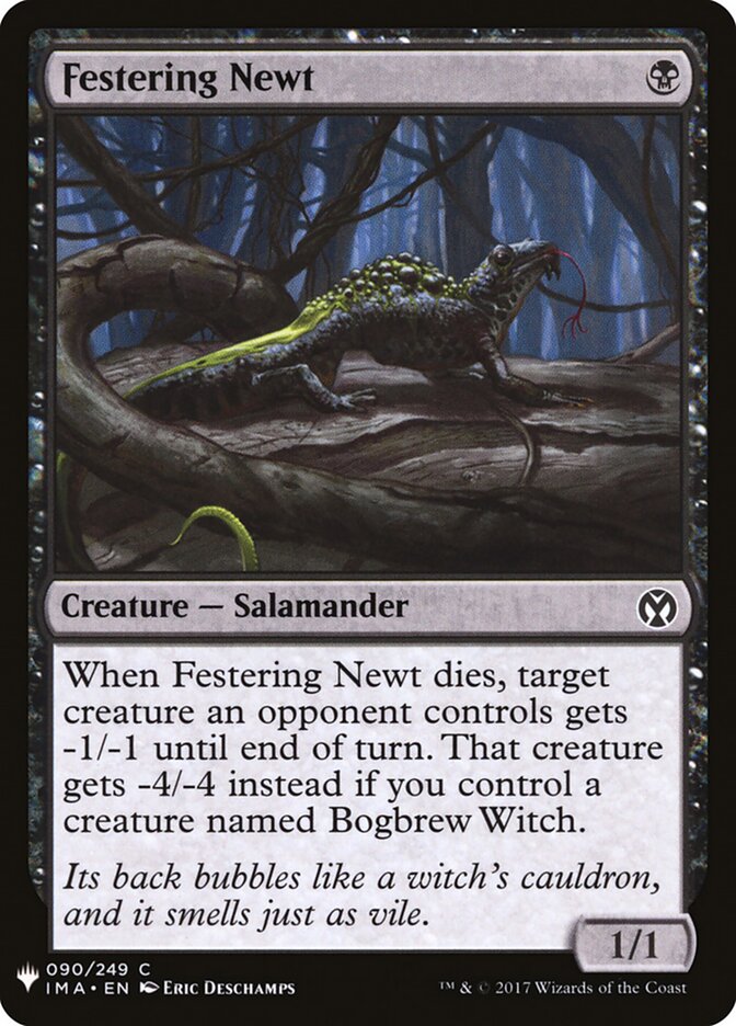 Festering Newt (IMA-90) - The List (PLST)