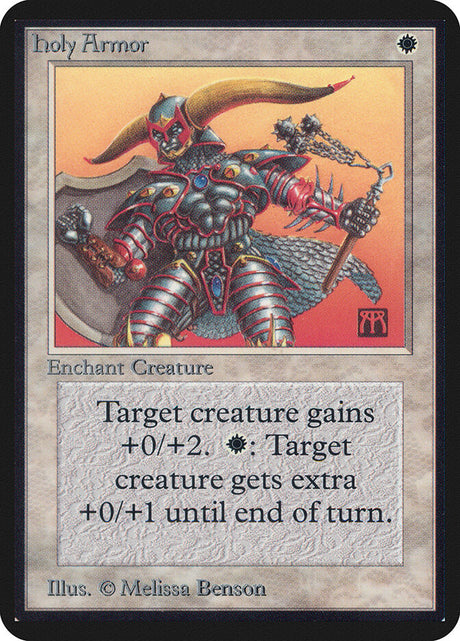 Holy Armor (23) - Limited Edition Alpha (LEA)