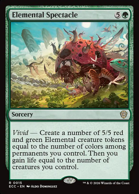 Elemental Spectacle (15) - Lorwyn Eclipsed Commander (ECC)