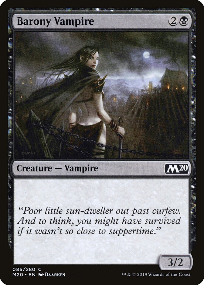 Barony Vampire (85) - Core Set 2020 (M20)