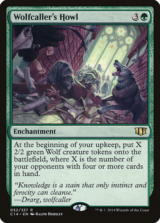 Wolfcaller's Howl (52) - Commander 2014 (C14)