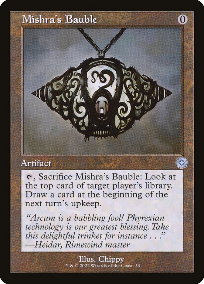 Mishra's Bauble (34) - The Brothers' War Retro Artifacts (BRR)
