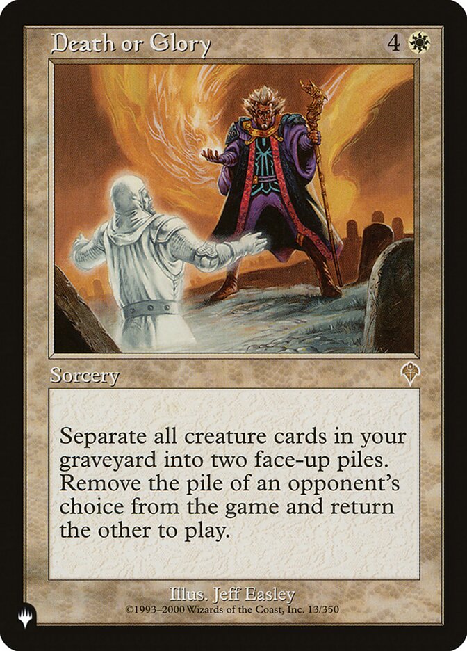 Death or Glory (INV-13) - The List (PLST)