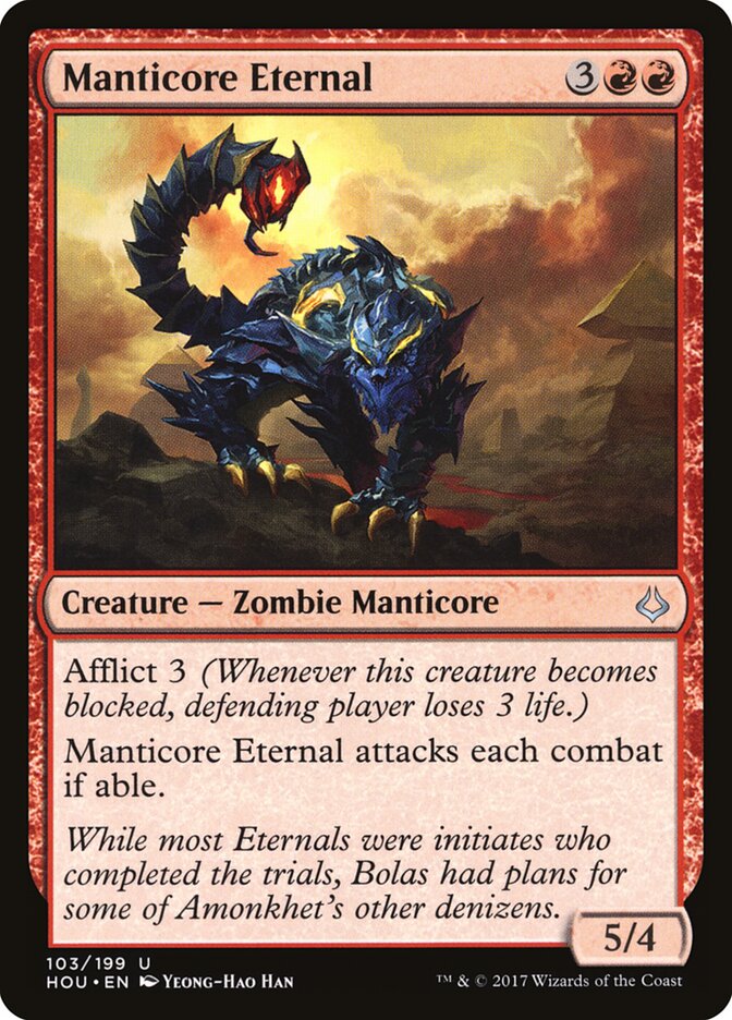 Manticore Eternal (103) - Hour of Devastation (HOU)