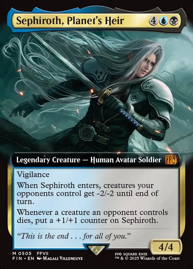 Sephiroth, Planet's Heir (505) - [Extended Art] Final Fantasy (FIN)