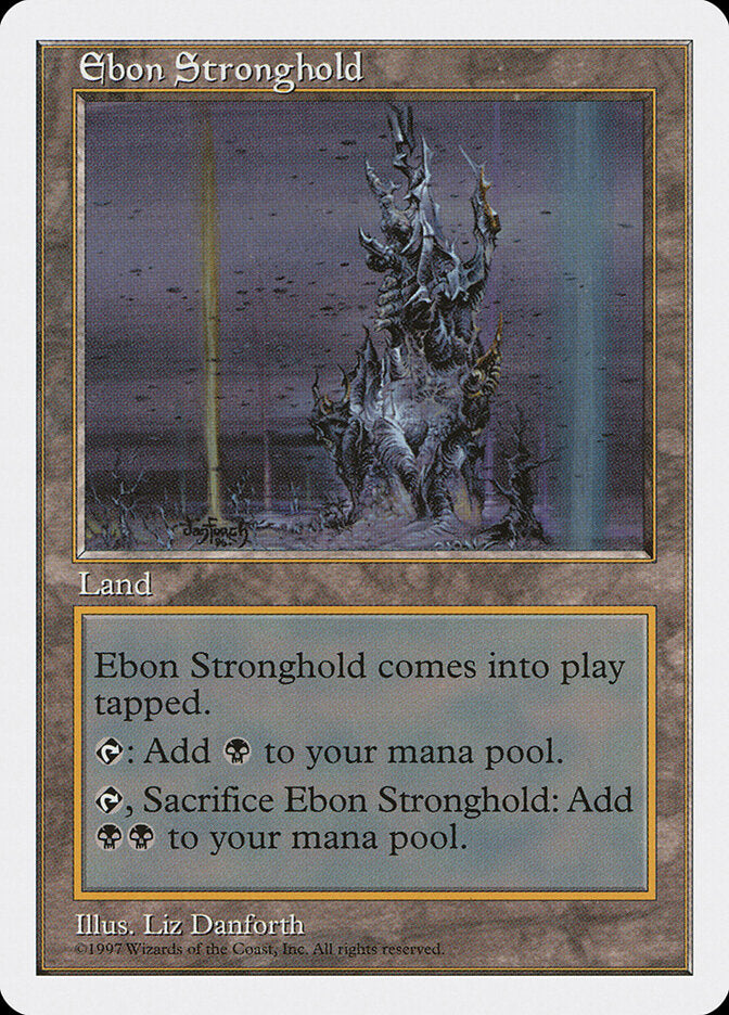 Ebon Stronghold (416) - Fifth Edition (5ED)