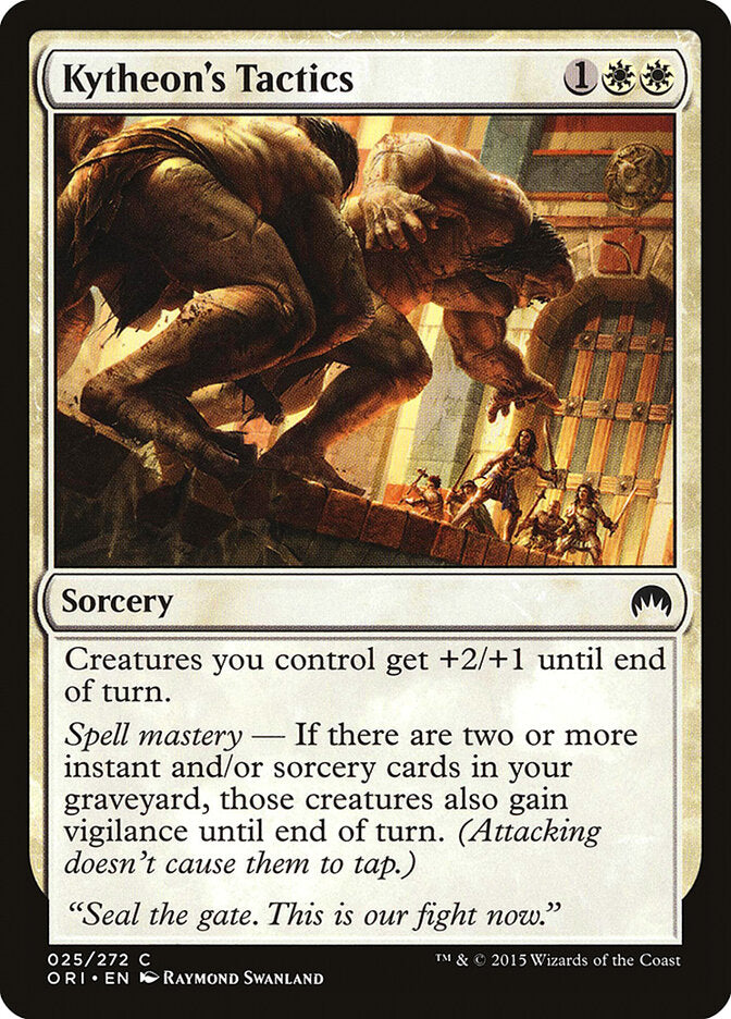 Kytheon's Tactics (25) - Magic Origins (ORI)