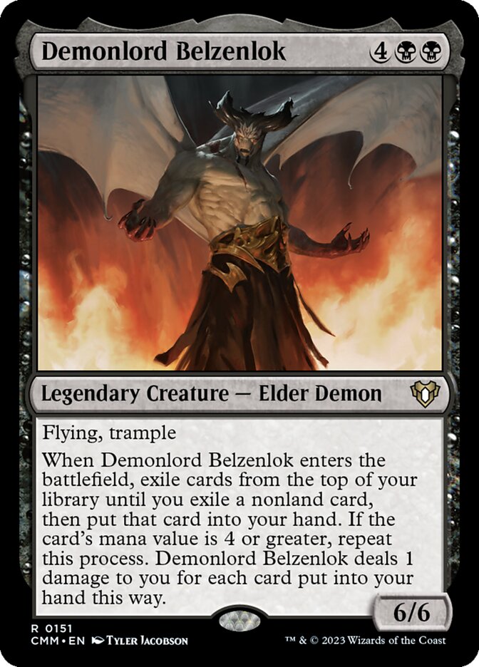 Demonlord Belzenlok (151) - Commander Masters (CMM)