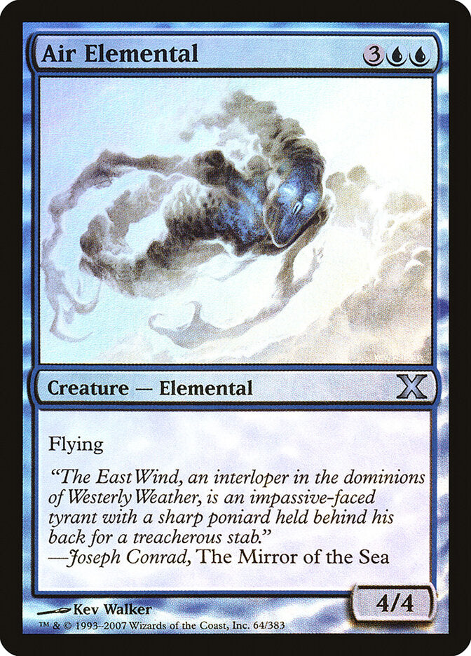 Air Elemental (64) - Tenth Edition (10E)
