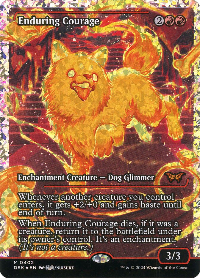 Enduring Courage (402) - Duskmourn: House of Horror (DSK)