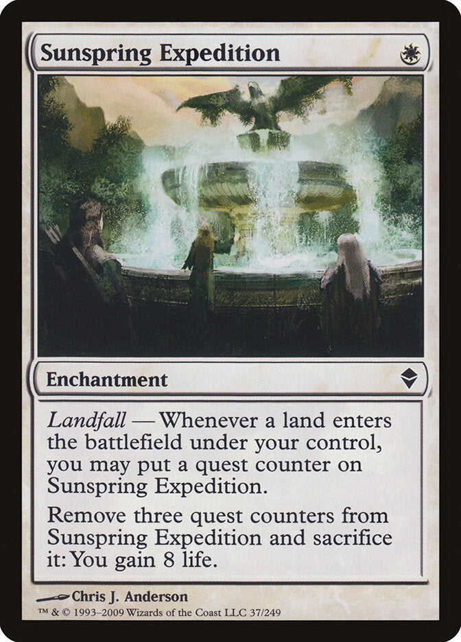 Sunspring Expedition (37) - Zendikar (ZEN)