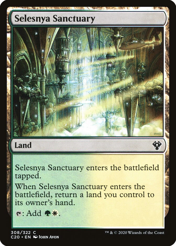 Selesnya Sanctuary (308) - Commander 2020 (C20)