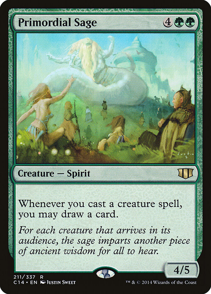 Primordial Sage (211) - Commander 2014 (C14)