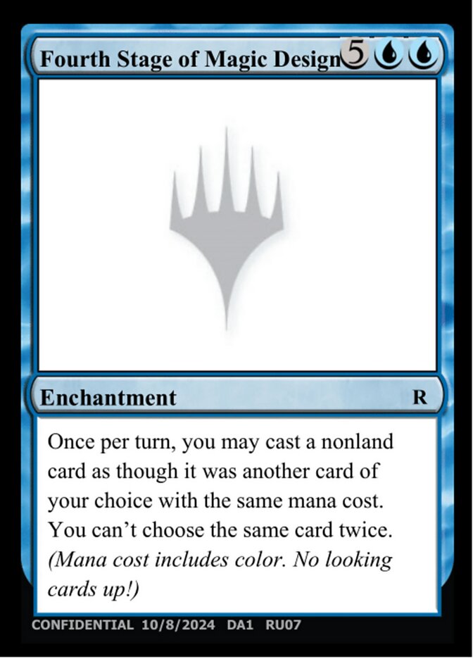 Fourth Stage of Magic Design (RU07b) - Unknown Event (UNK)