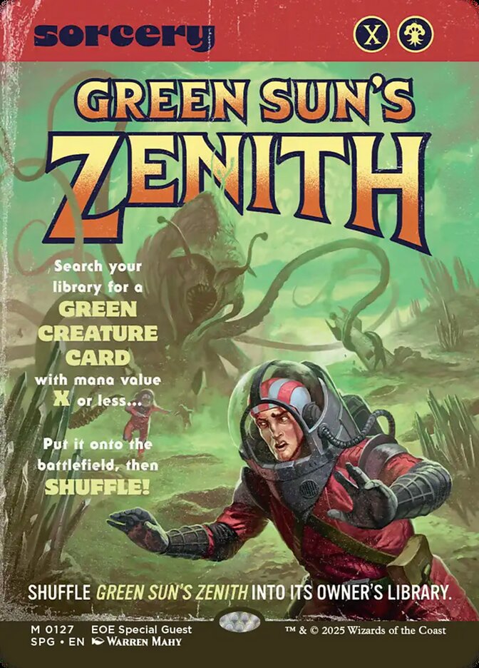 Green Sun's Zenith (127) - Special Guests (SPG)