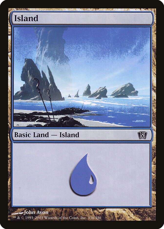 Island (336) - Eighth Edition (8ED)