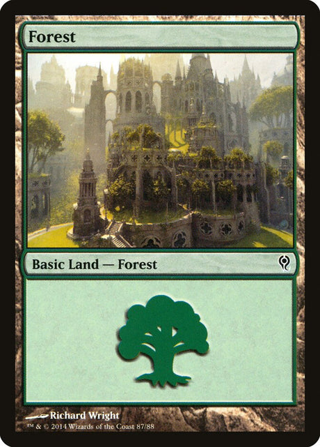 Forest (87) - Duel Decks: Jace vs. Vraska (DDM)