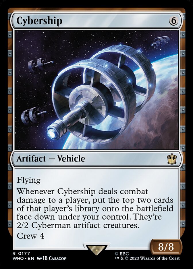 Cybership (177) - Doctor Who (WHO)