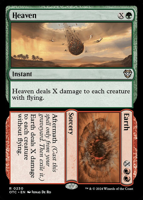 Heaven // Earth (230) - Outlaws of Thunder Junction Commander (OTC)