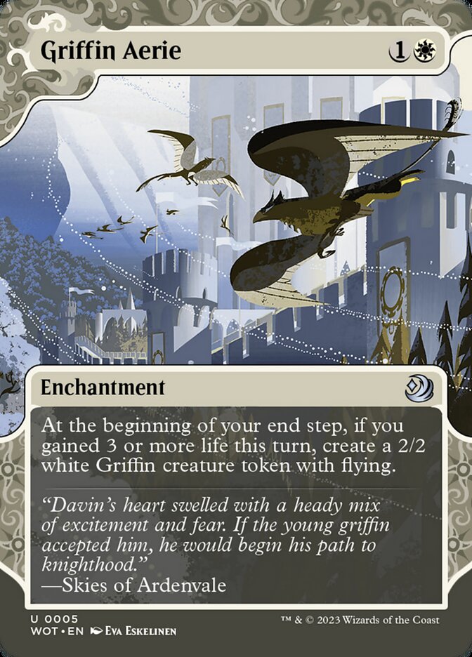Griffin Aerie (5) - Wilds of Eldraine: Enchanting Tales (WOT)