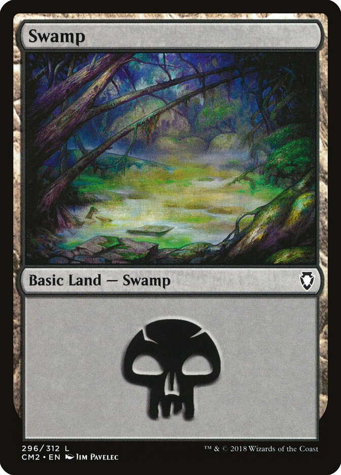 Swamp (296) - Commander Anthology Volume II (CM2)