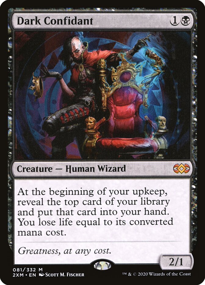 Dark Confidant (81) - Double Masters (2XM)