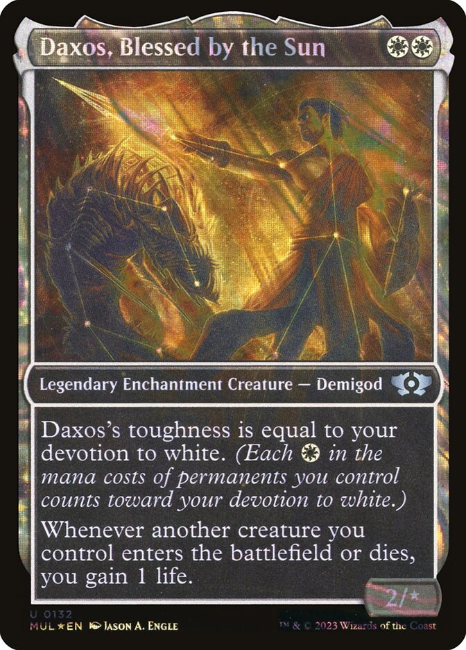 Daxos, Blessed by the Sun (132) - Multiverse Legends (MUL)