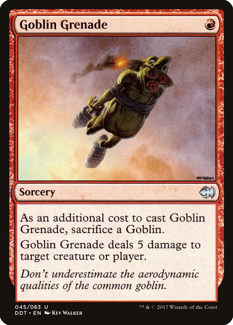 Goblin Grenade (45) - Duel Decks: Merfolk vs. Goblins (DDT)