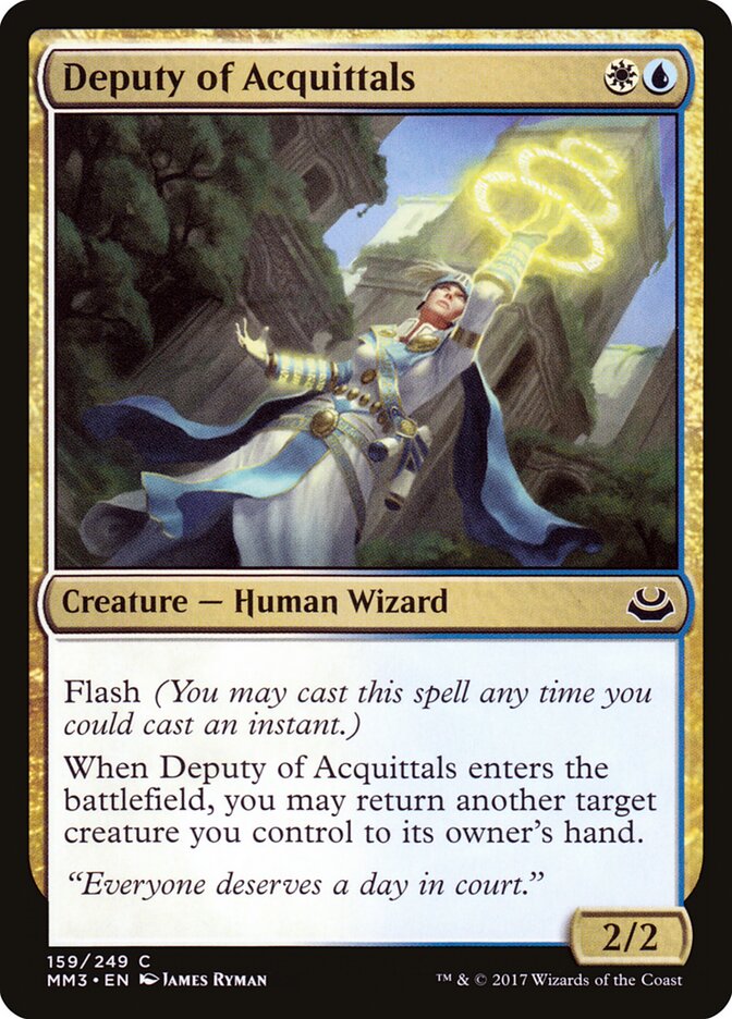 Deputy of Acquittals (159) - Modern Masters 2017 (MM3)