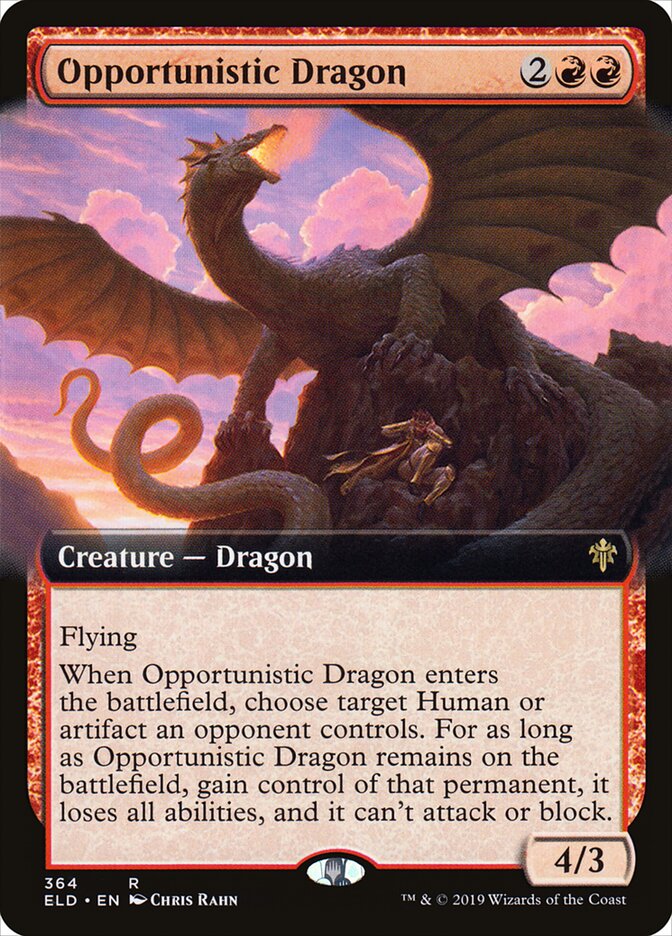 Opportunistic Dragon (364) - Throne of Eldraine (ELD)