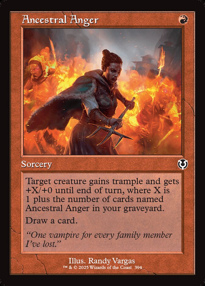 Ancestral Anger (394) - Innistrad Remastered (INR)