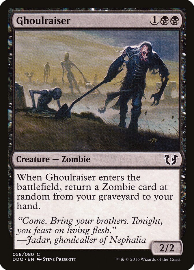 Ghoulraiser (58) - Duel Decks: Blessed vs. Cursed (DDQ)