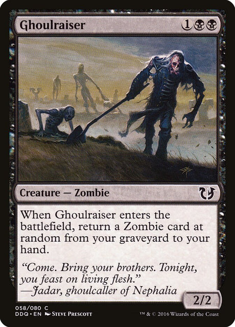 Ghoulraiser (58) - Duel Decks: Blessed vs. Cursed (DDQ)