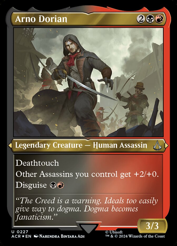 Arno Dorian - [Etched Foil] Assassin's Creed (ACR)