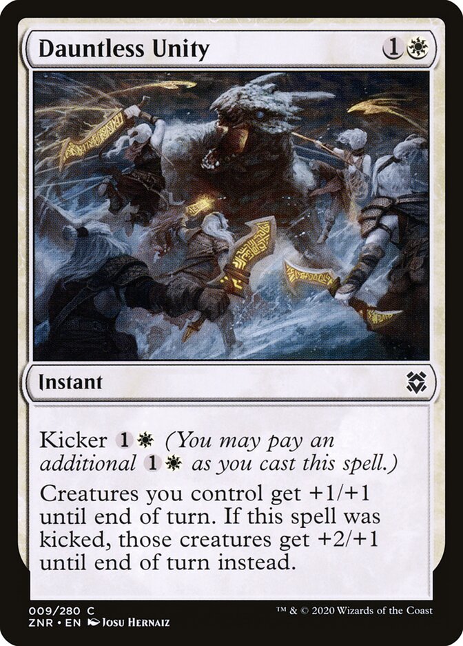 Dauntless Unity (9) - Zendikar Rising (ZNR)