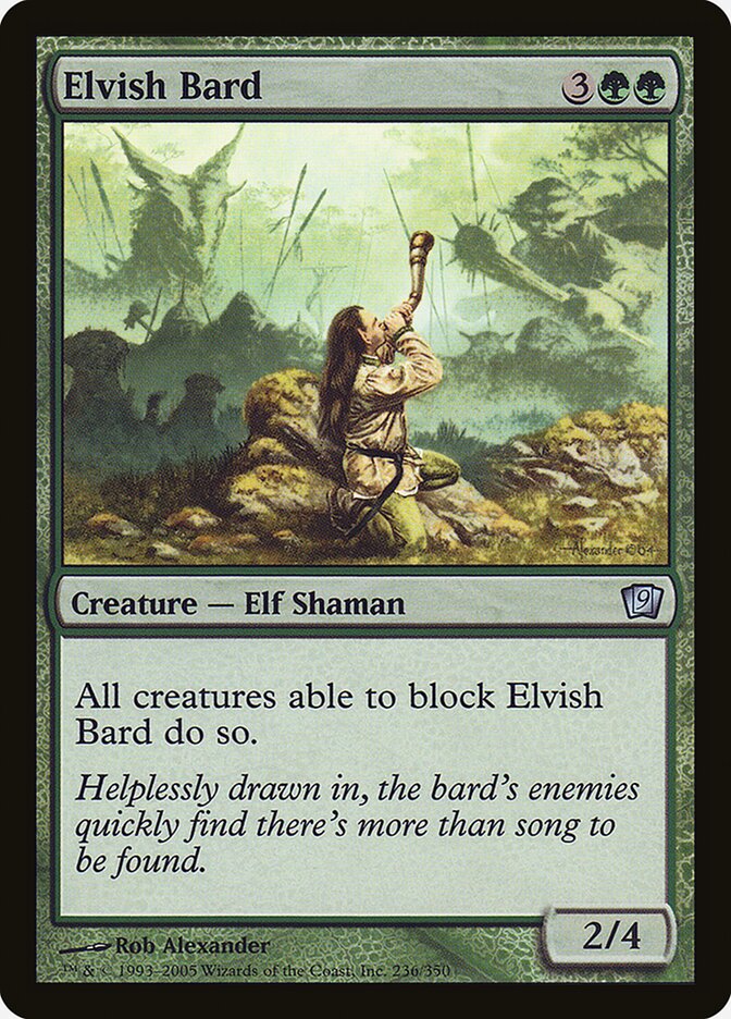 Elvish Bard (236) - Ninth Edition (9ED)