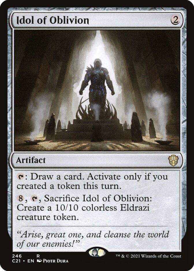 Idol of Oblivion (246) - Commander 2021 (C21)