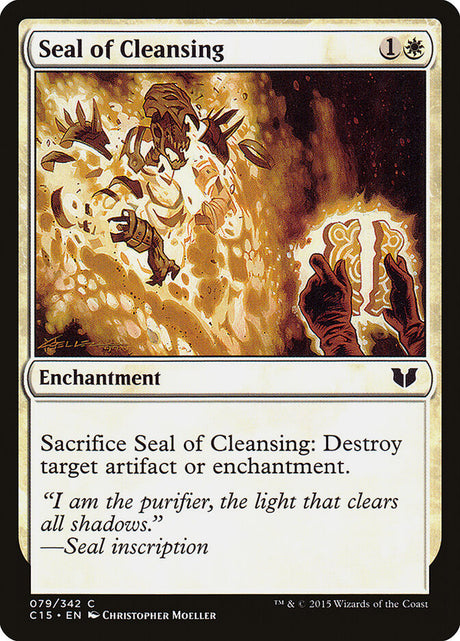 Seal of Cleansing (79) - Commander 2015 (C15)