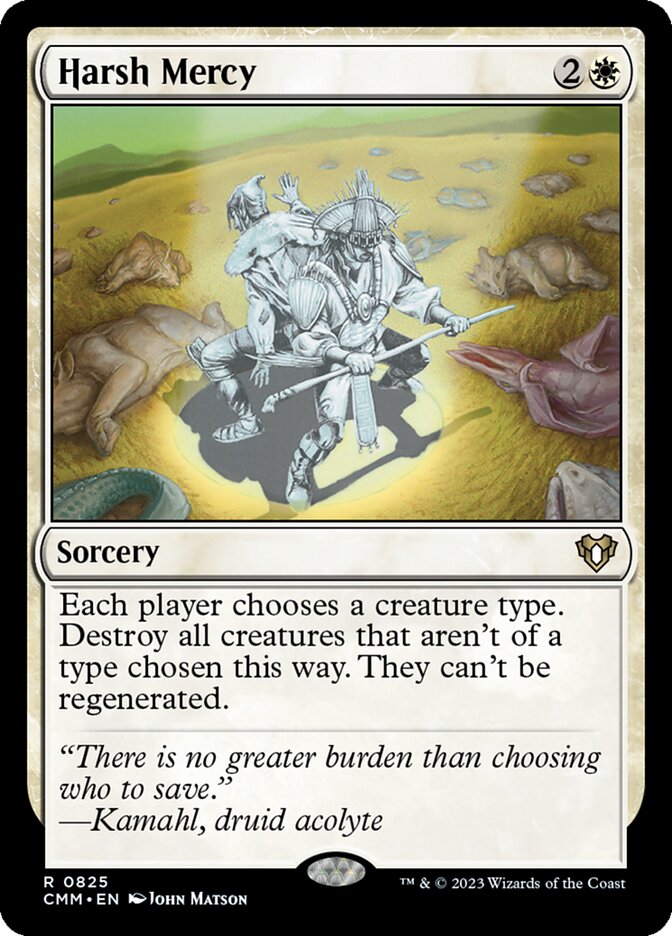 Harsh Mercy (825) - Commander Masters (CMM)