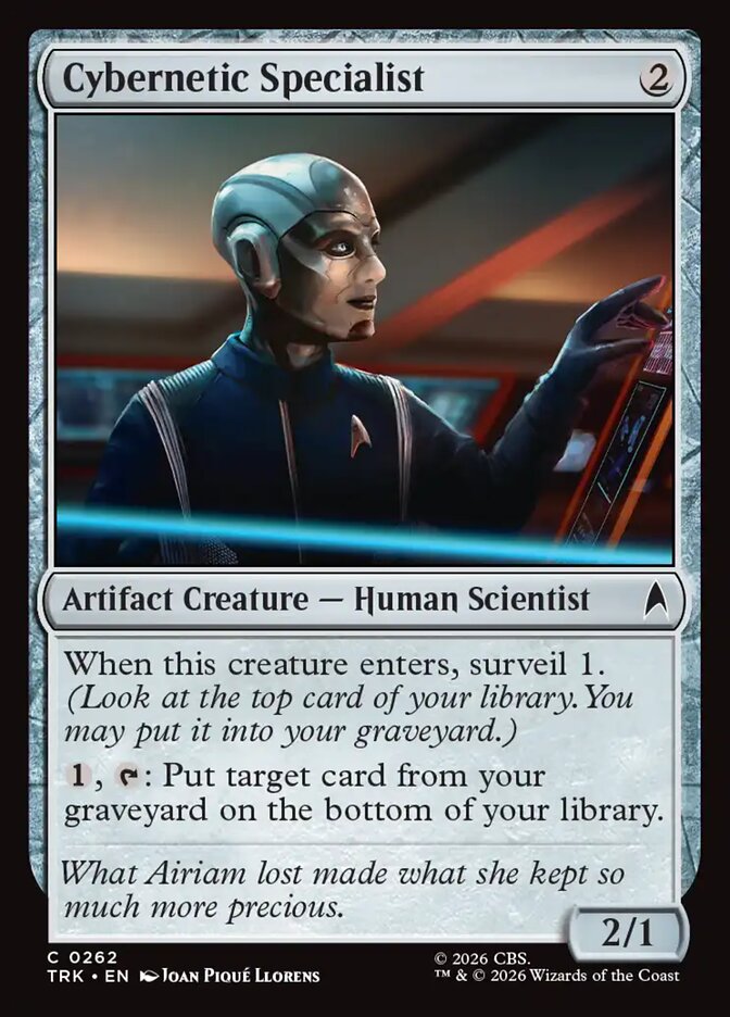 Cybernetic Specialist (262) - Star Trek (TRK)