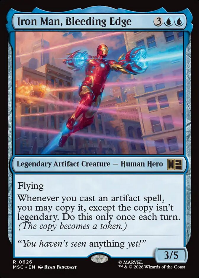 Iron Man, Bleeding Edge (626) - Marvel Super Heroes Commander (MSC)
