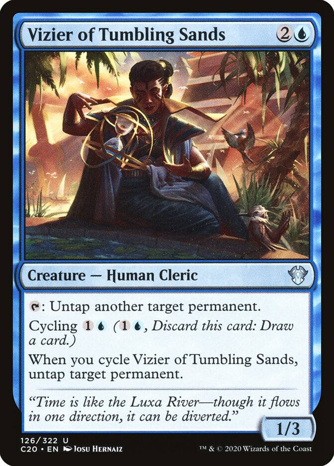 Vizier of Tumbling Sands (126) - Commander 2020 (C20)
