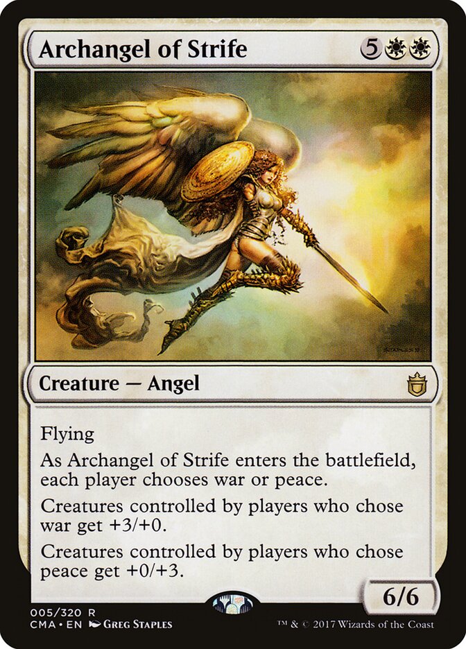 Archangel of Strife (5) - Commander Anthology (CMA)