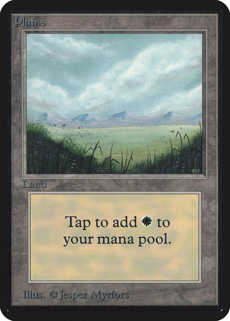 Plains (286) - Limited Edition Alpha (LEA)