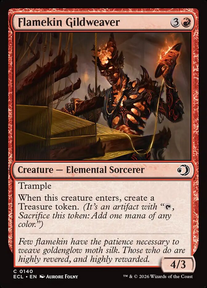 Flamekin Gildweaver (140) - Lorwyn Eclipsed (ECL)