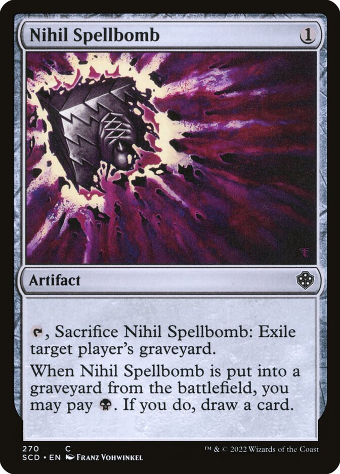 Nihil Spellbomb (270) - Starter Commander Decks (SCD)