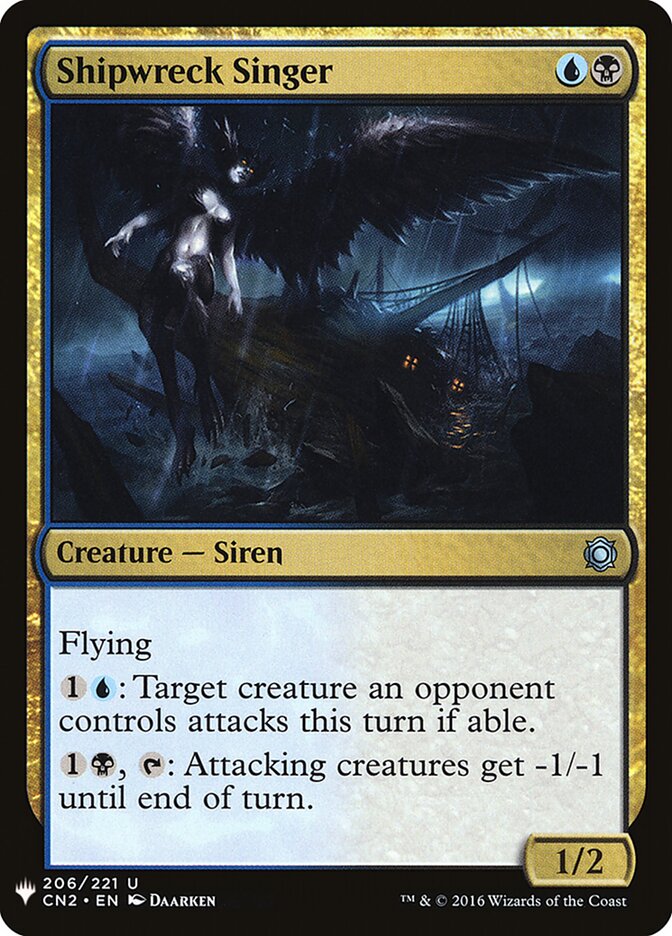 Shipwreck Singer (CN2-206) - The List (PLST)