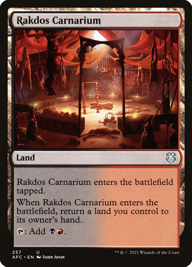 Rakdos Carnarium (257) - Forgotten Realms Commander (AFC)