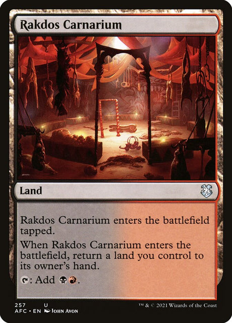 Rakdos Carnarium (257) - Forgotten Realms Commander (AFC)